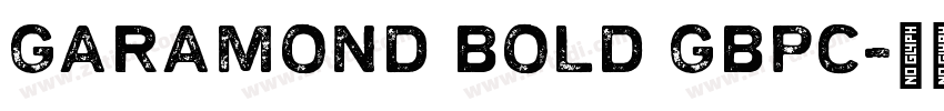 Garamond Bold GBpc字体转换